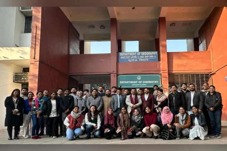 جامعہ ملیہ اسلامیہ :ترقی یافتہ بھارت مہم کے تحت شعبہ جغرافیہ،میں لیکچرسریز 